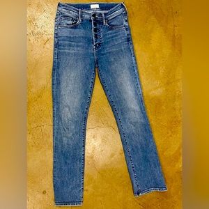 🦋 MOTHER pixie insider ankle jeans size 24